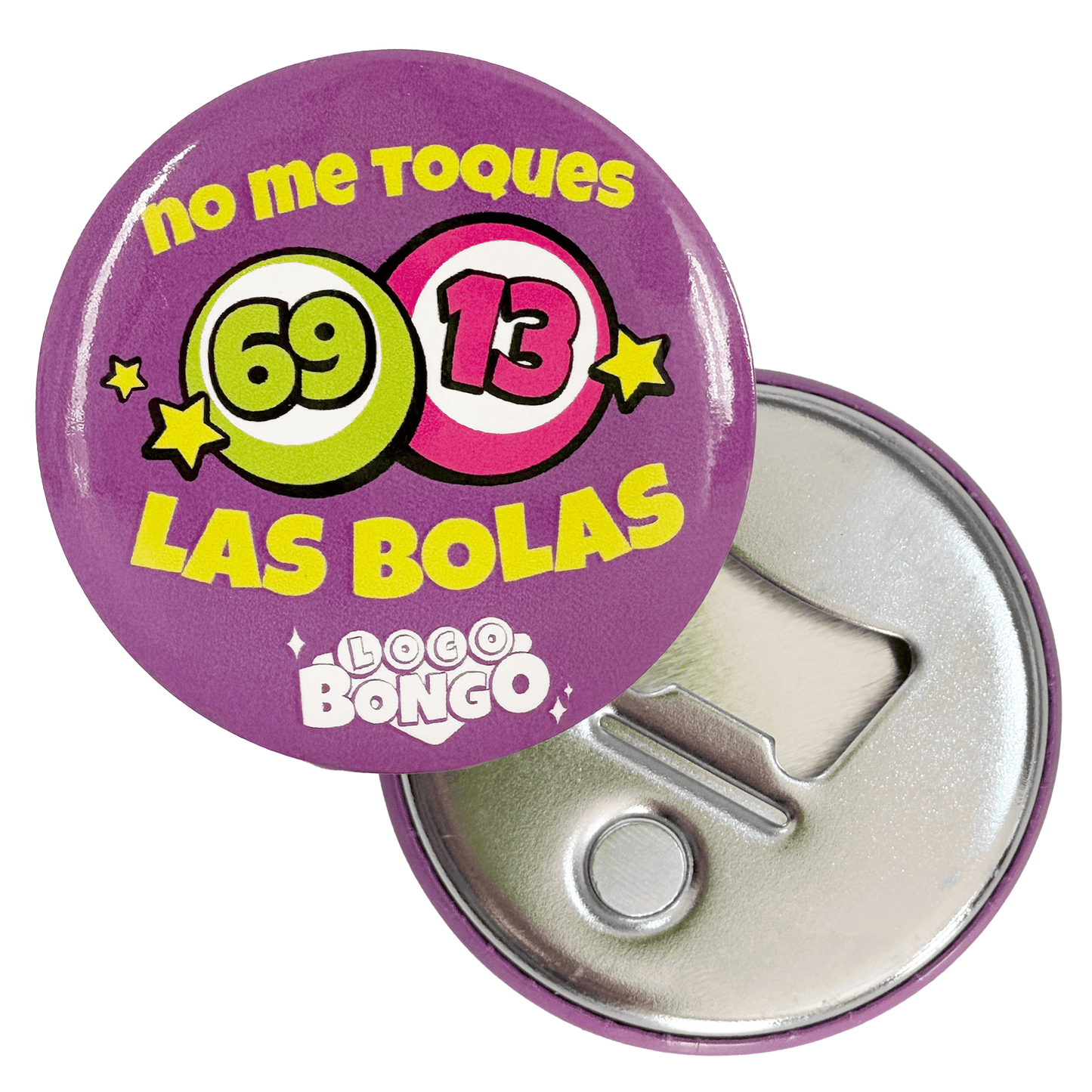 Imán abrebotellas Loco Bongo