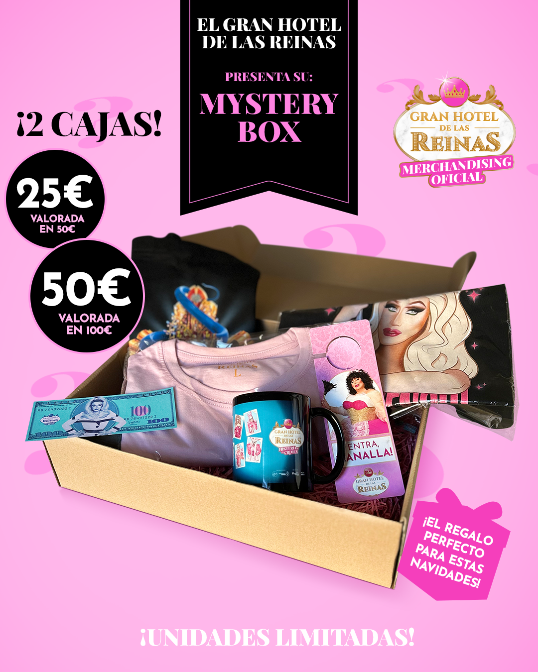 Mistery Box Gran Hotel de las Reinas 25€